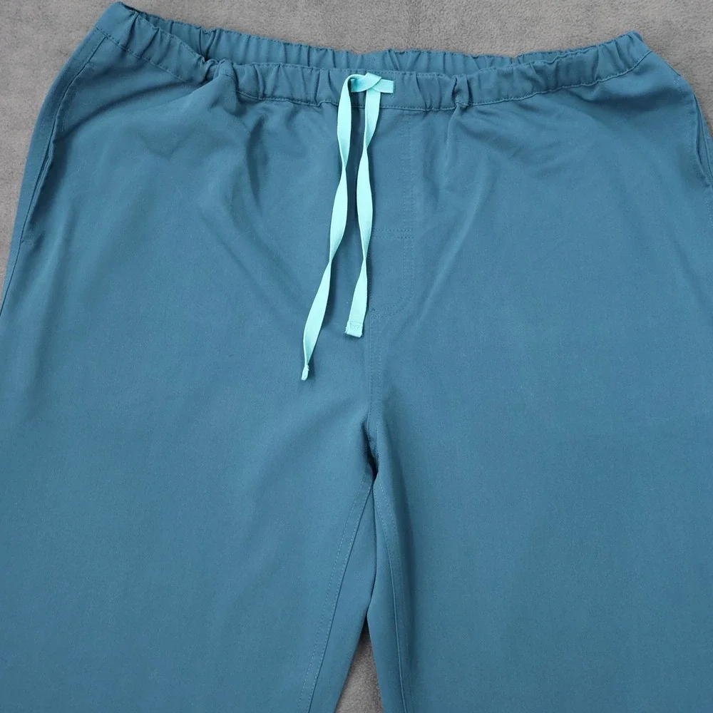 Figs Pisco Scrub Pants Mens XL Teal Blue Excellent Technical Collection FM4500